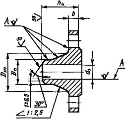 ГОСТ 12821-80 Фланцы стальные приварные встык на Ру от 0,1 до 20,0 МПа (от 1 до 200 кгс/кв.см). Конструкция и размеры (с Изменениями N 1, 2, 3, 4)
