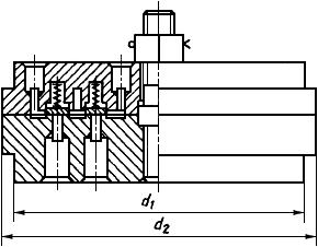 ГОСТ 13529-93 Клапаны самодействующие круглые индивидуальные поршневых компрессоров. Типы и посадочные размеры