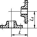 ГОСТ 16587-71 Клапаны предохранительные, регулирующие и регуляторы давления. Строительные длины (с Изменениями N 1, 2, 3)