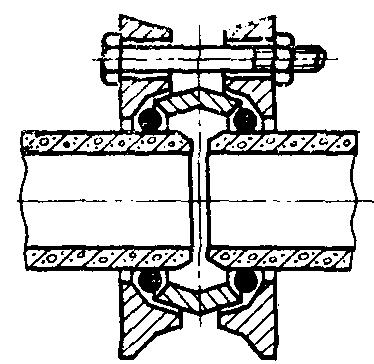 ГОСТ 17584-72 Муфты и соединительные детали чугунные для асбестоцементных напорных труб (с Изменением N 1)