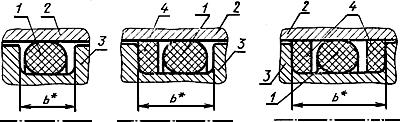 ГОСТ 23822-79 Устройства уплотнительные для радиальных неподвижных и радиальных подвижных соединений с повышенным сжатием колец. Конструкция и размеры (с Изменением N 1)