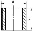 ГОСТ 8967-75 Части соединительные стальные с цилиндрической резьбой для трубопроводов Р=1,6 МПа. Ниппели. Основные размеры